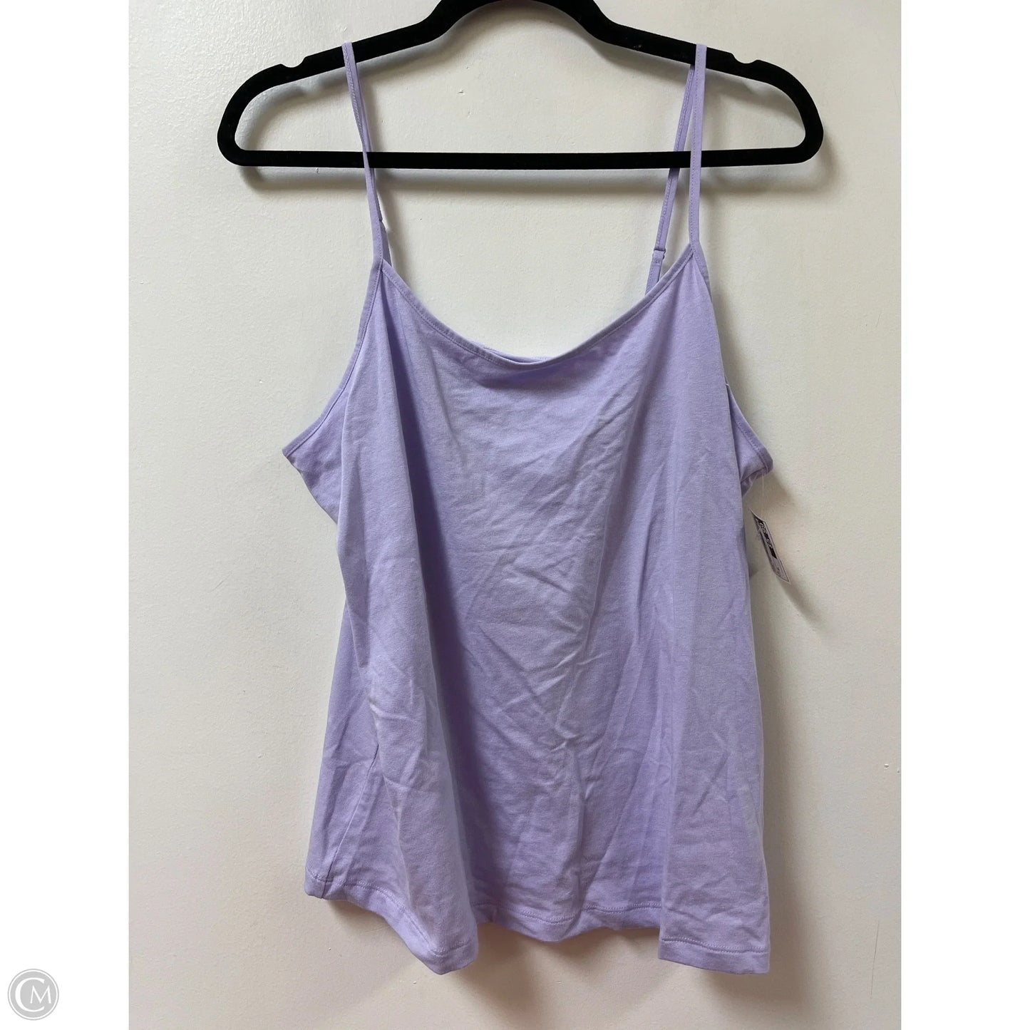 Tank Top By Time And Tru In Purple, Size: Xl