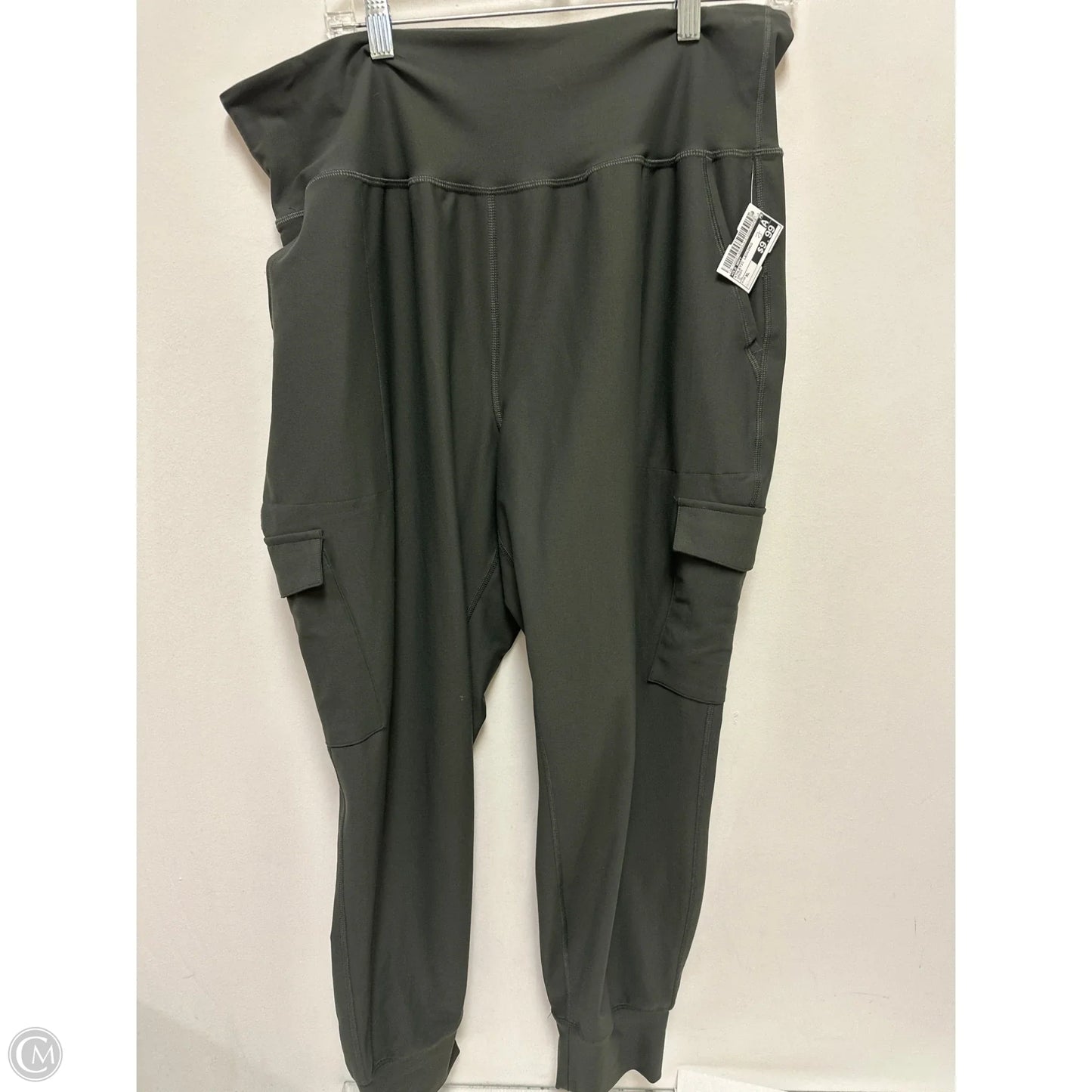 Athletic Leggings By Old Navy In Green, Size: Xl