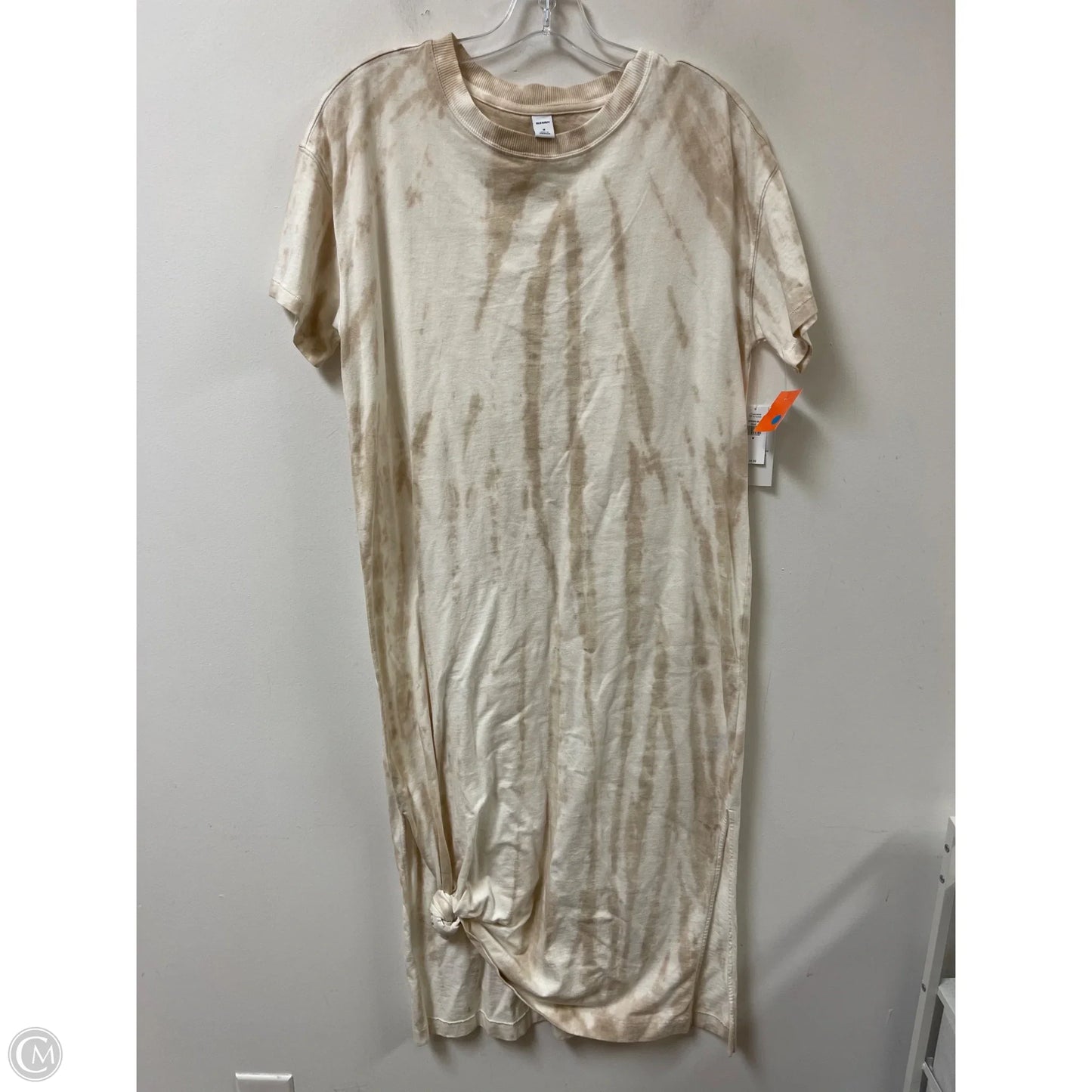 Dress Casual Maxi By Old Navy In Cream, Size: M
