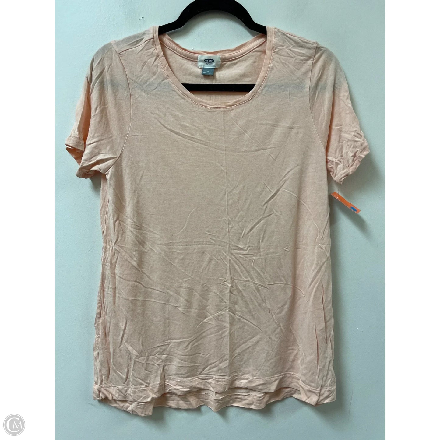 Top Short Sleeve By Old Navy In Pink, Size: M