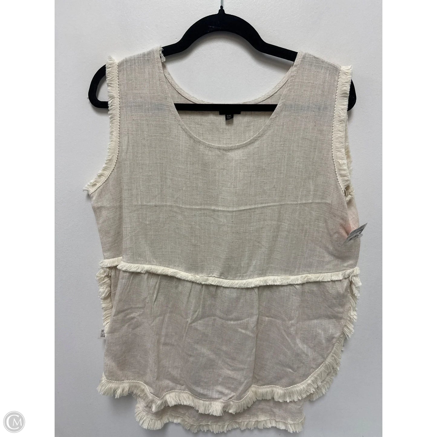 Top Sleeveless By Coco And Carmen In Cream, Size: S