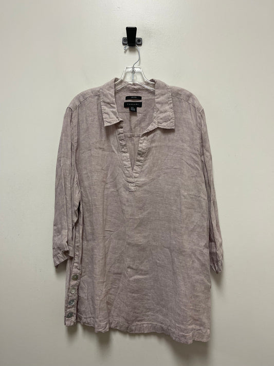 Top Long Sleeve By Tahari By Arthur Levine  Size: 2x