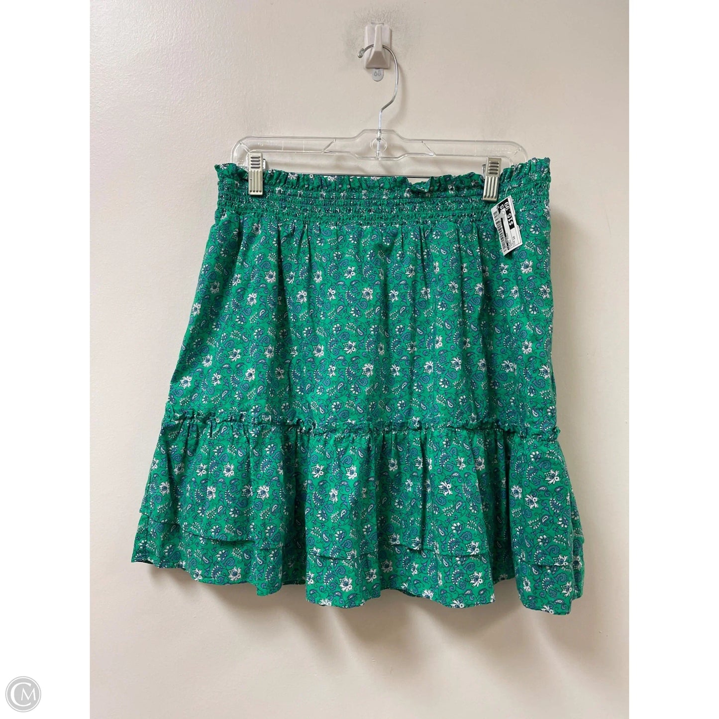 Skirt Midi By J. Crew In Green, Size: 12