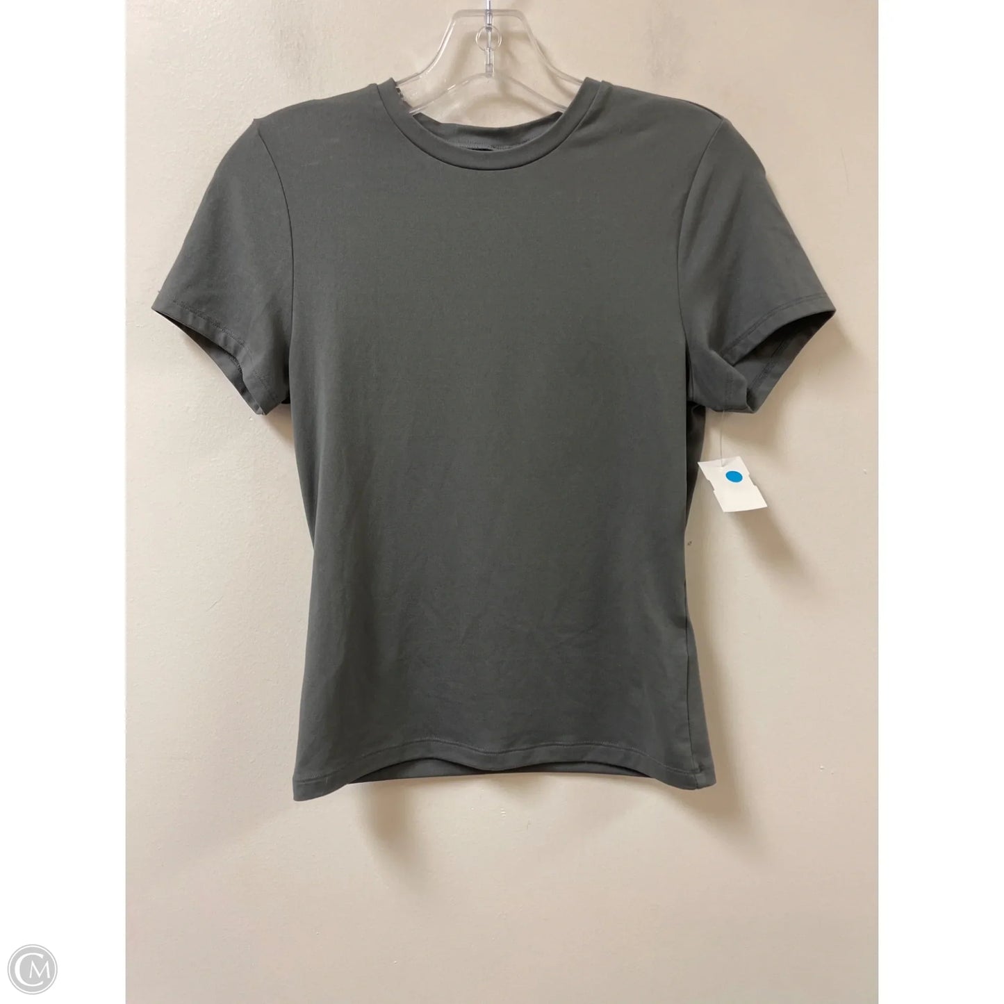 Top Short Sleeve By Divided In Grey, Size: M