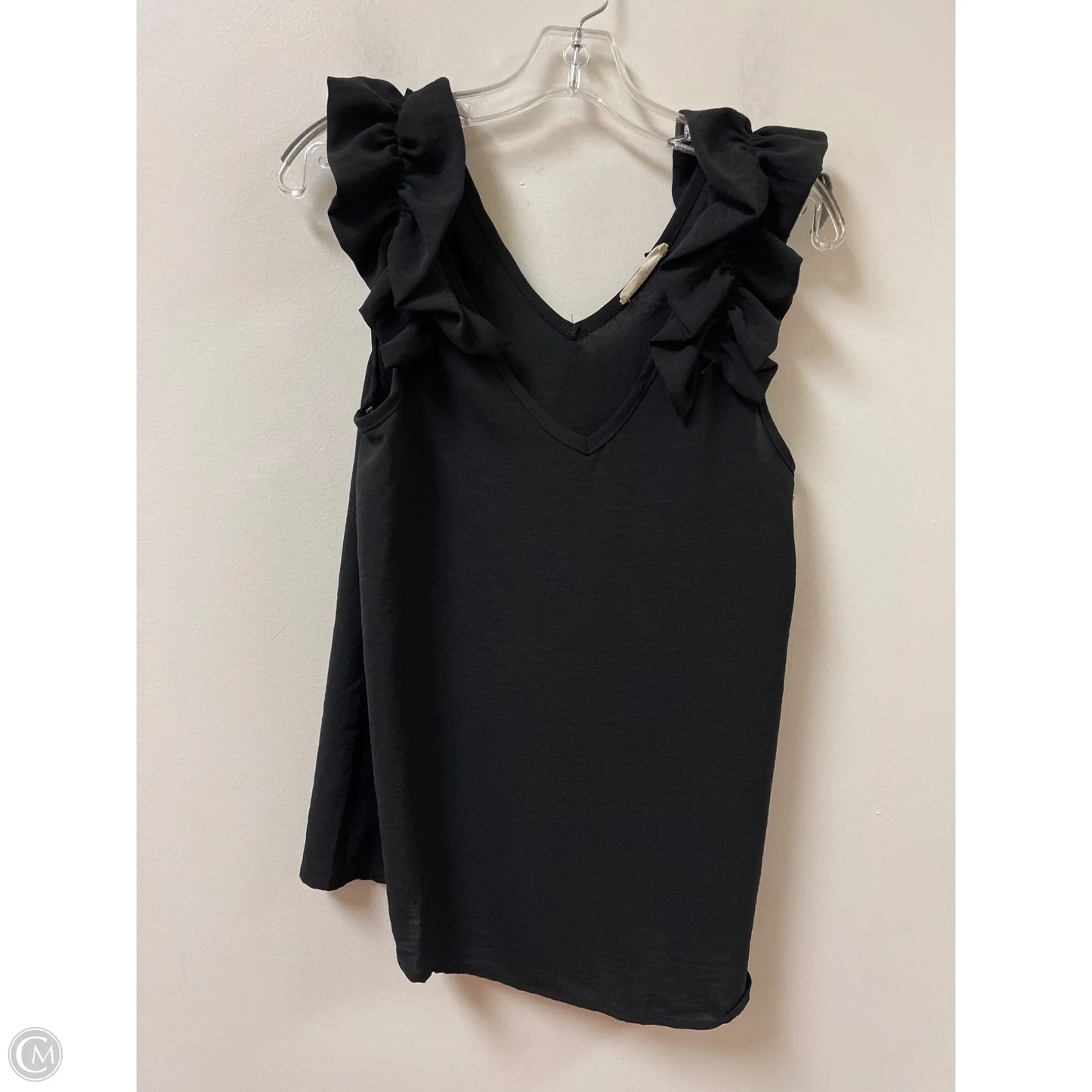 Top Sleeveless By Entro In Black, Size: S