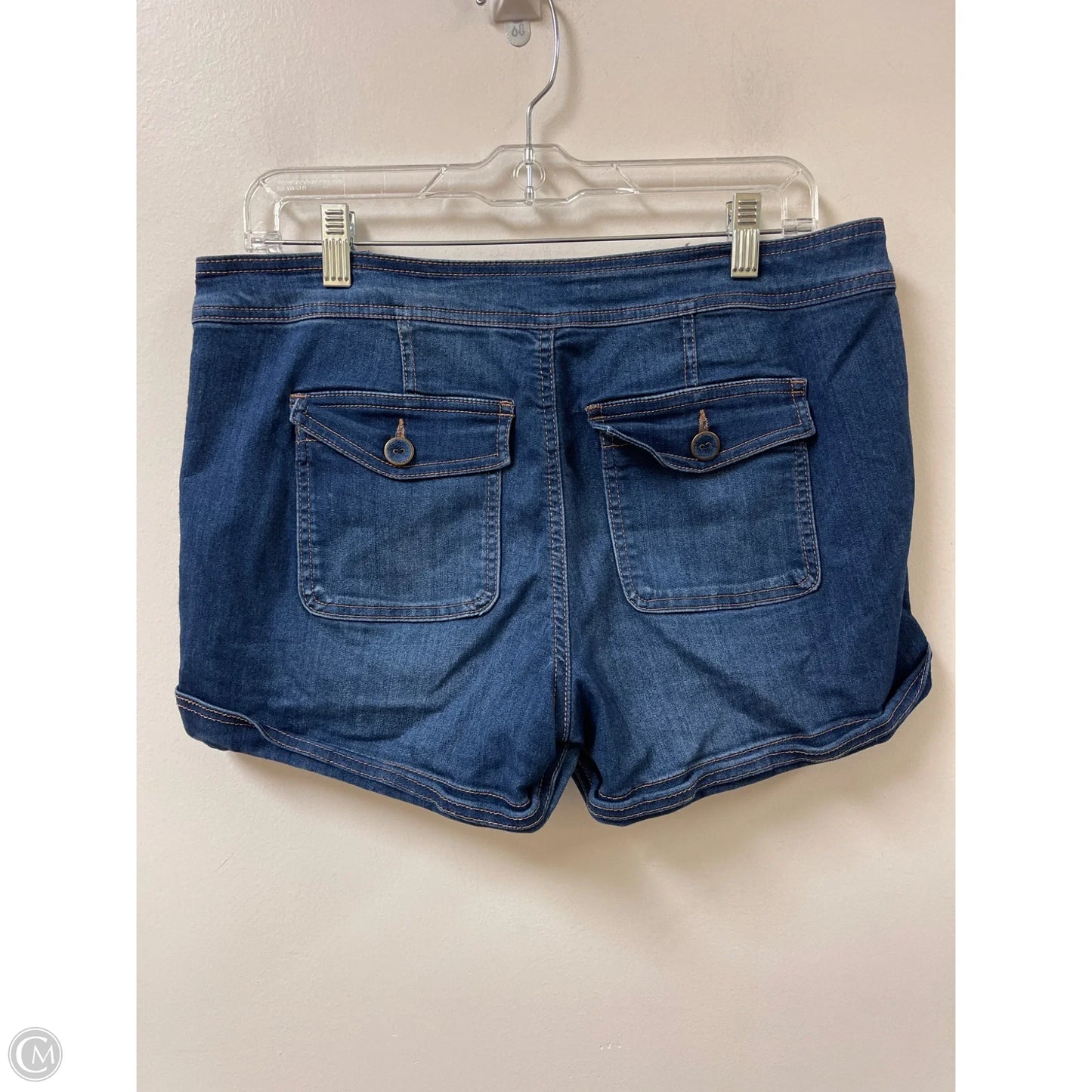 Shorts By Maurices In Blue Denim, Size: 12