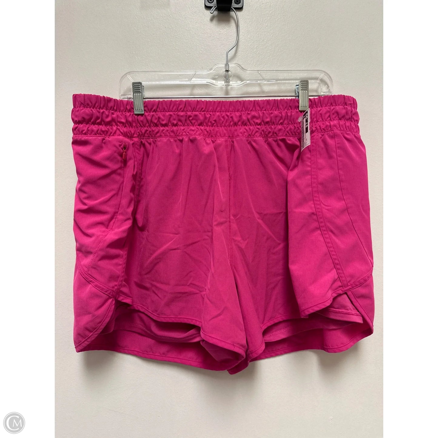 Athletic Shorts By Avia In Pink, Size: 1x