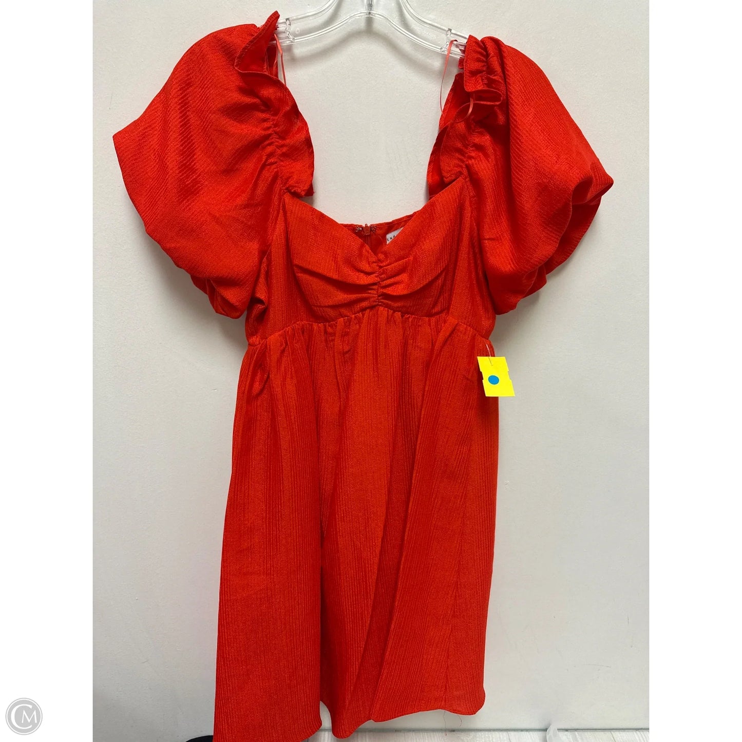 Dress Casual Midi By English Factory In Orange, Size: S