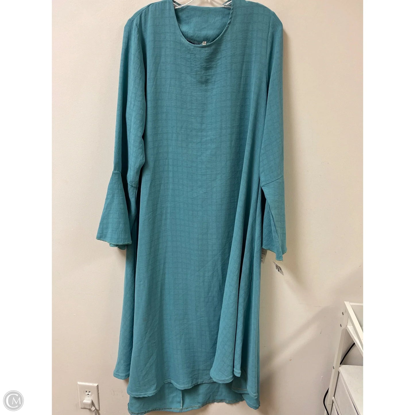 Dress Casual Maxi By Clothes Mentor In Blue, Size: 1x