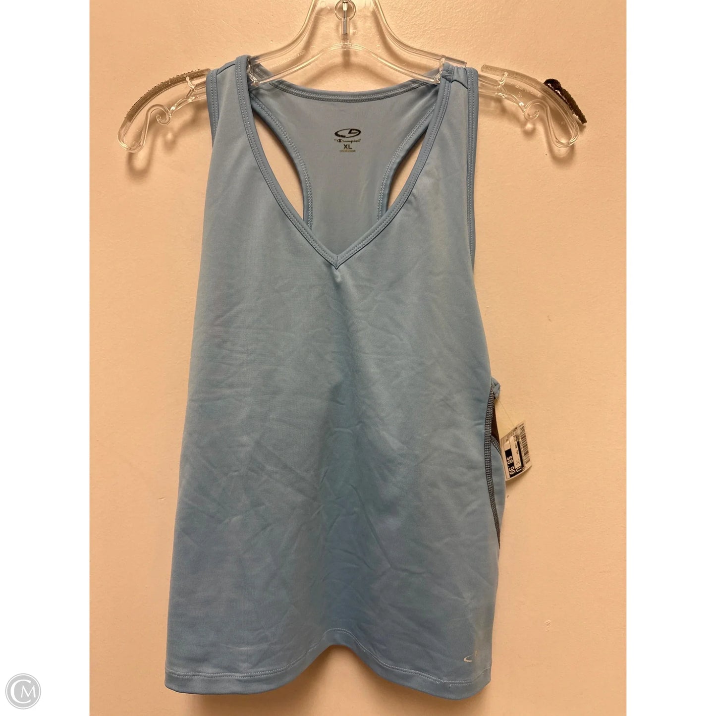 Athletic Tank Top By Champion In Blue, Size: Xl