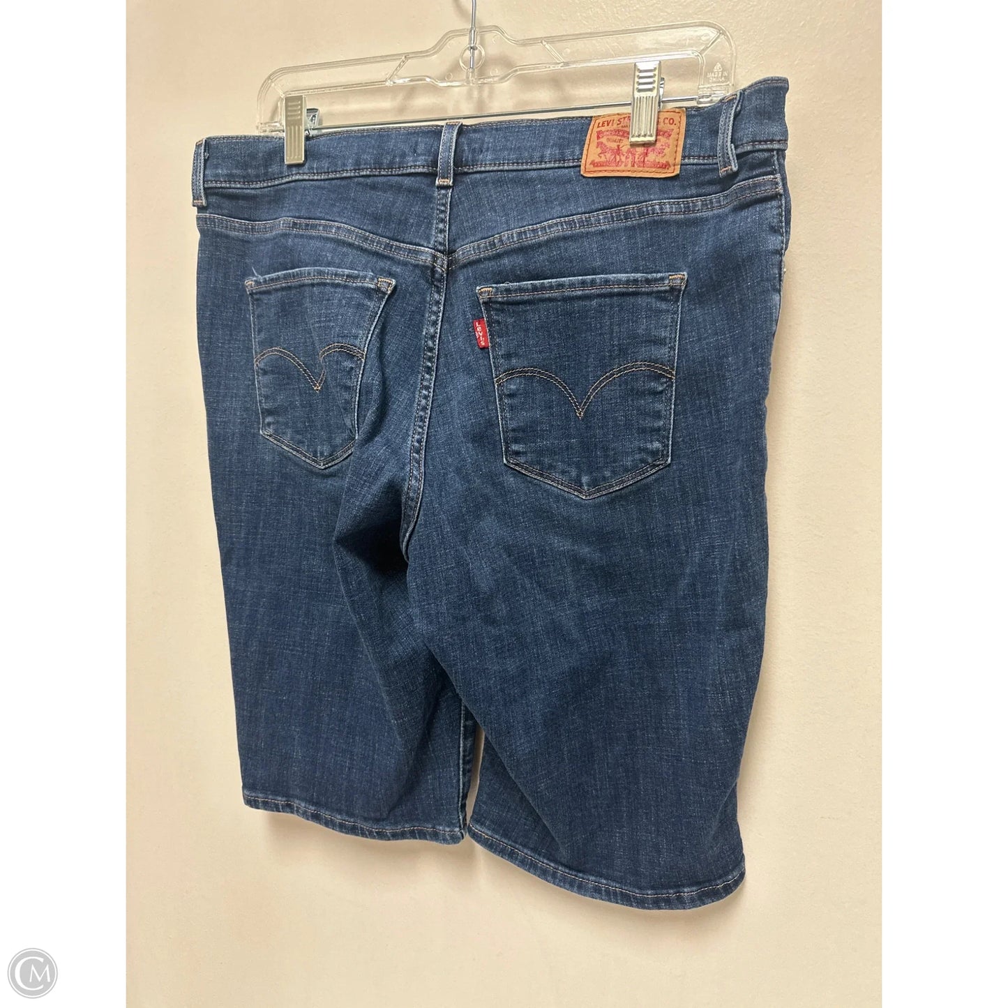 Shorts By Levis In Blue Denim, Size: 12