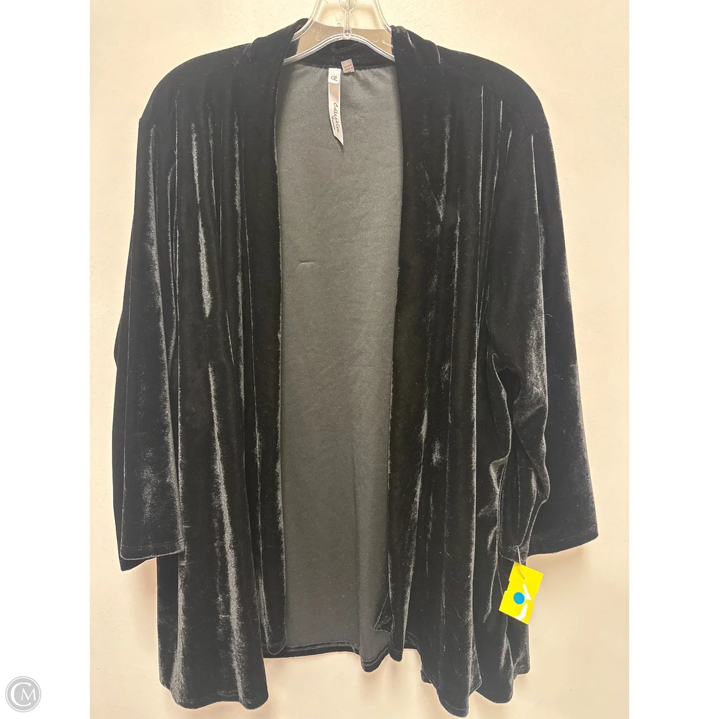 Cardigan By Ny Collection In Black, Size: 3x