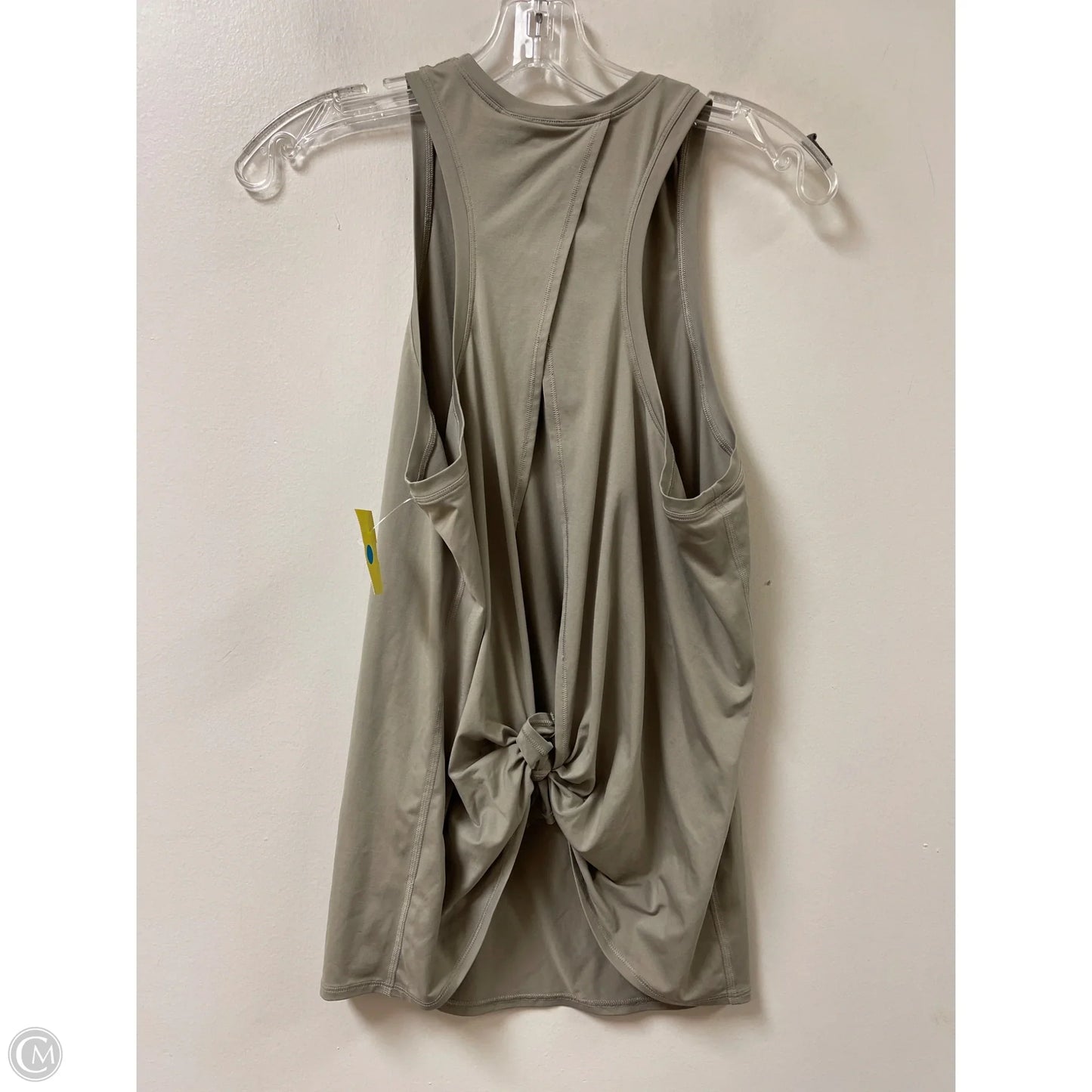 Athletic Tank Top By Lululemon In Grey, Size: M