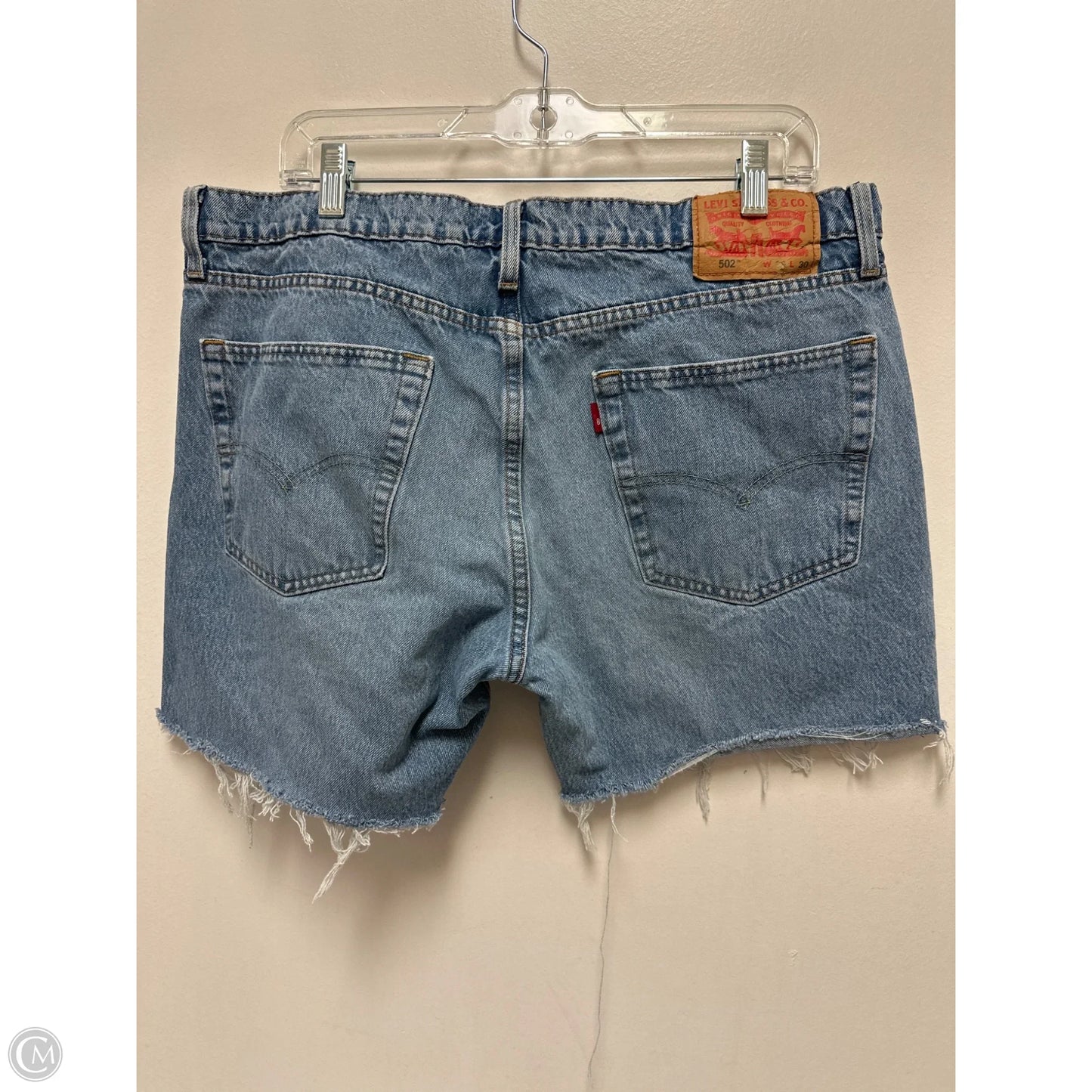 Shorts By Levis In Blue Denim, Size: 12