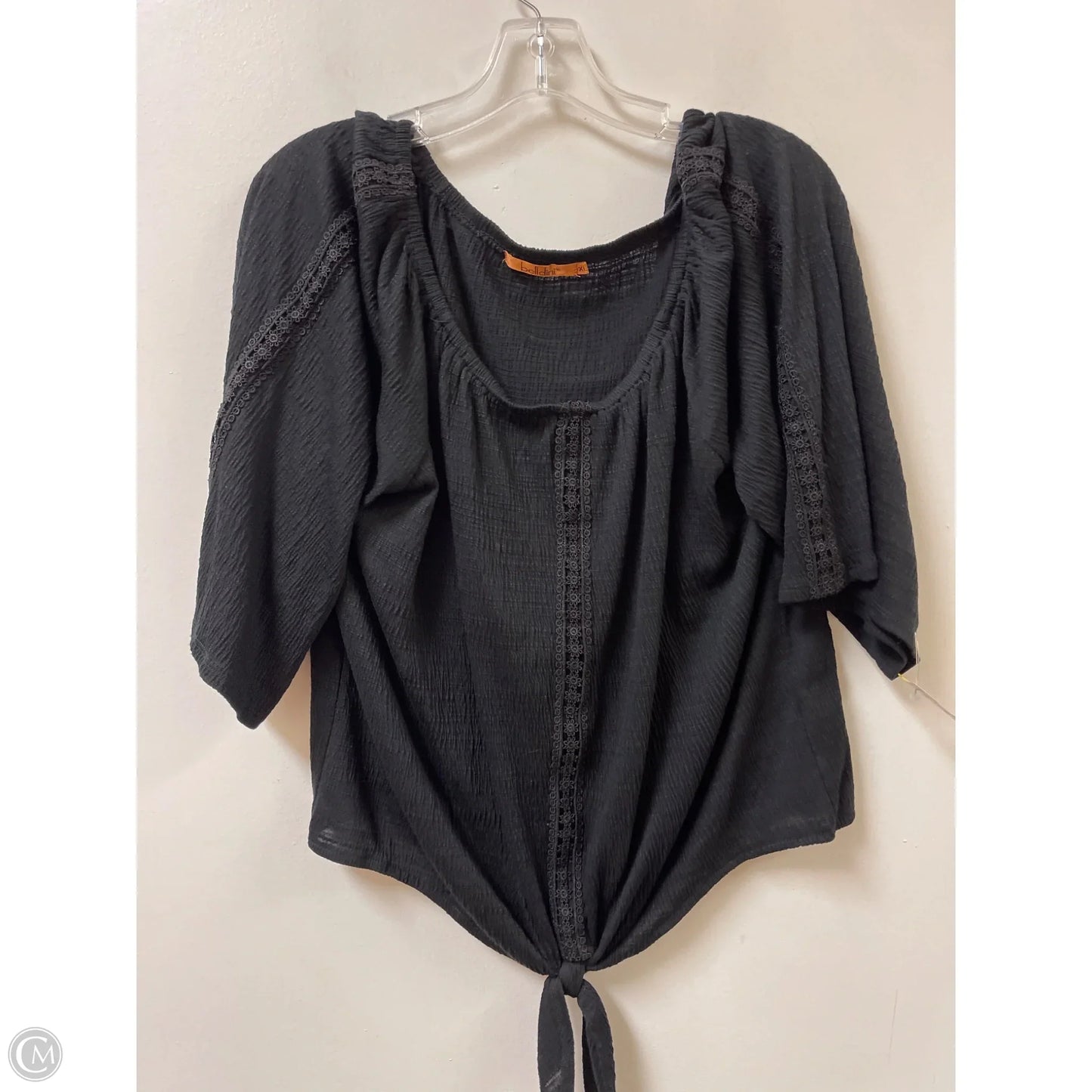 Top Long Sleeve By Belldini In Black, Size: Xl