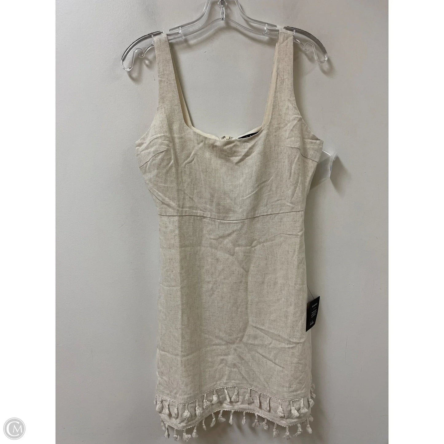 Dress Casual Short By Lulus In Cream, Size: S