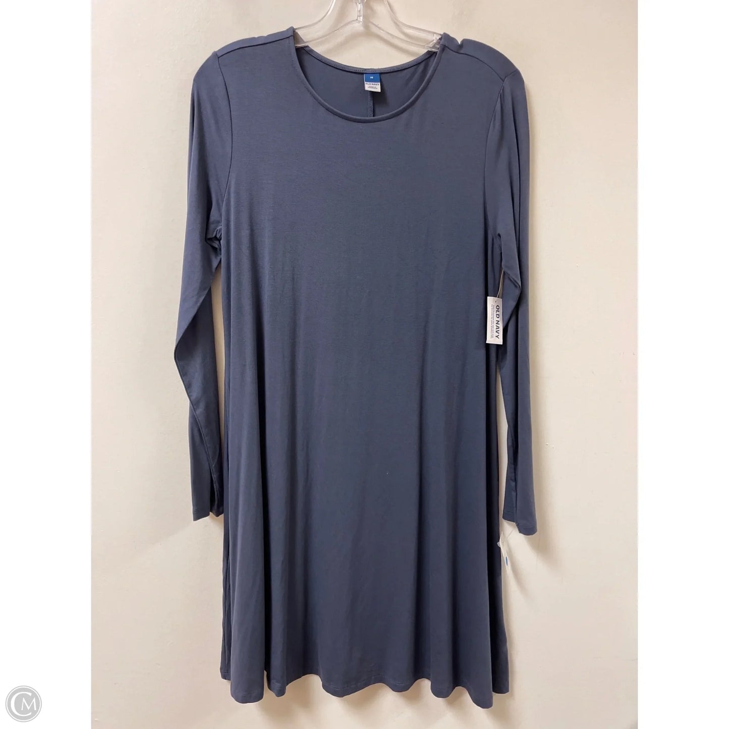 Dress Casual Midi By Old Navy In Blue, Size: M