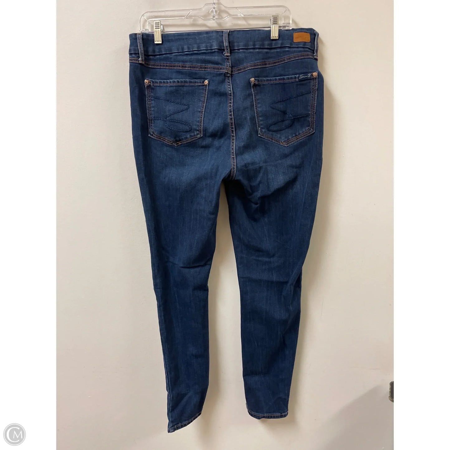 Jeans Skinny By Seven 7 In Blue Denim, Size: 14