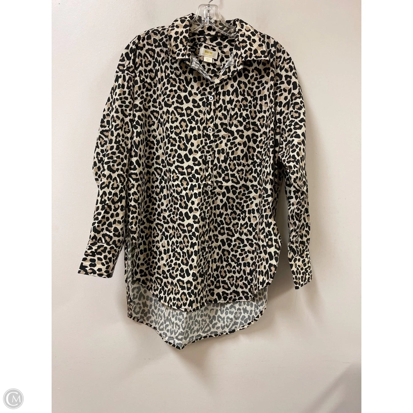 Tunic Long Sleeve By Maeve In Animal Print, Size: S