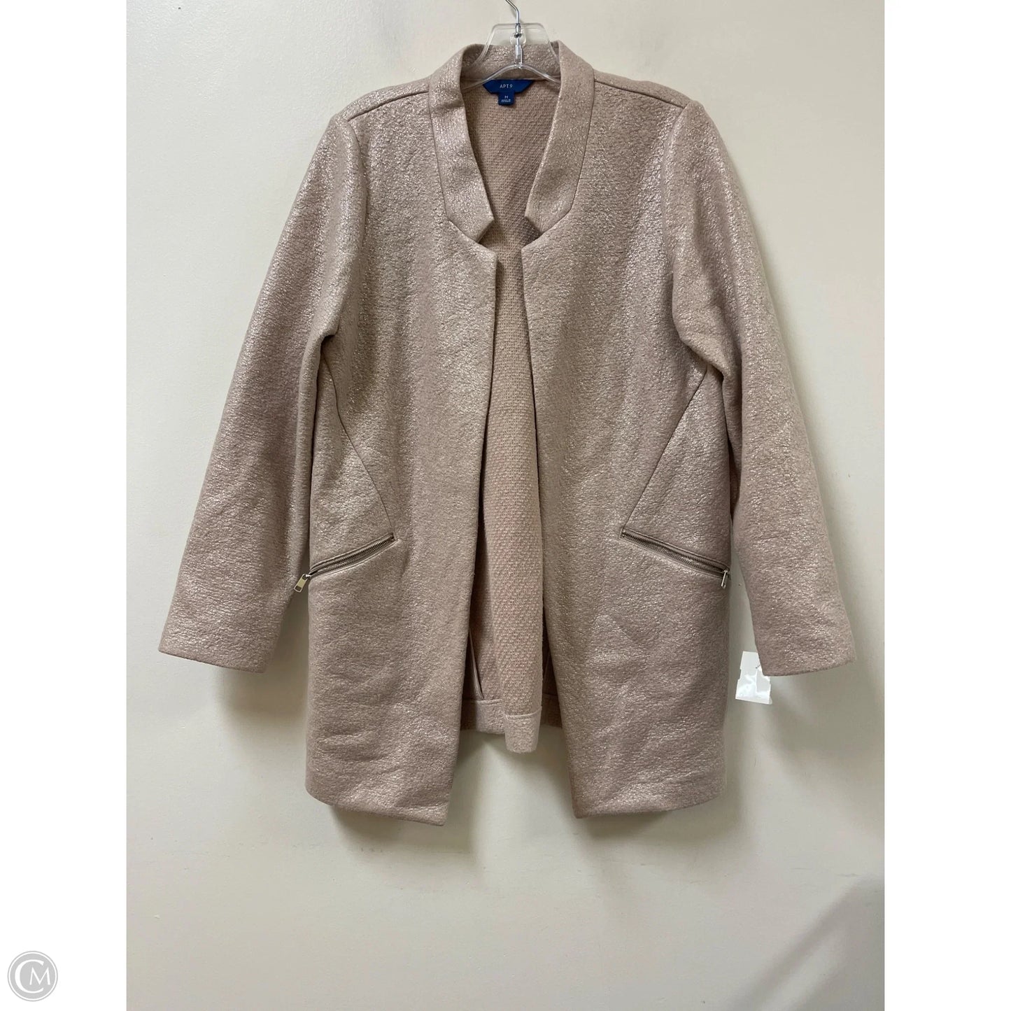 Blazer By Apt 9 In Pink, Size: M