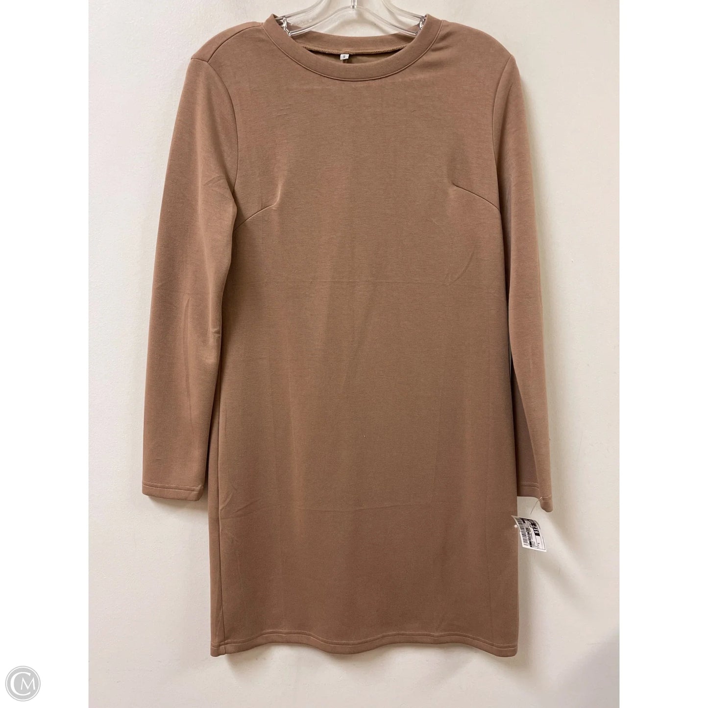 Dress Casual Midi By Clothes Mentor In Brown, Size: S