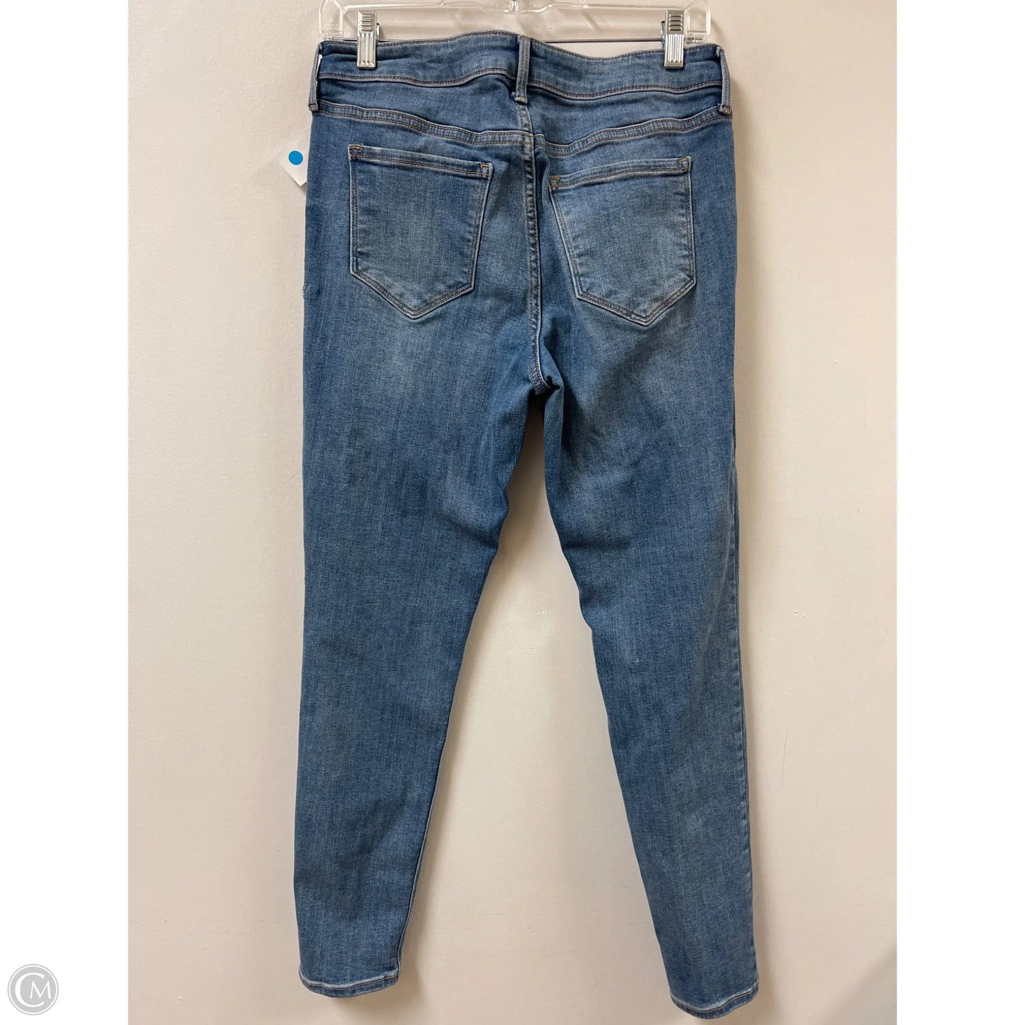 Jeans Skinny By Old Navy In Blue Denim, Size: 8
