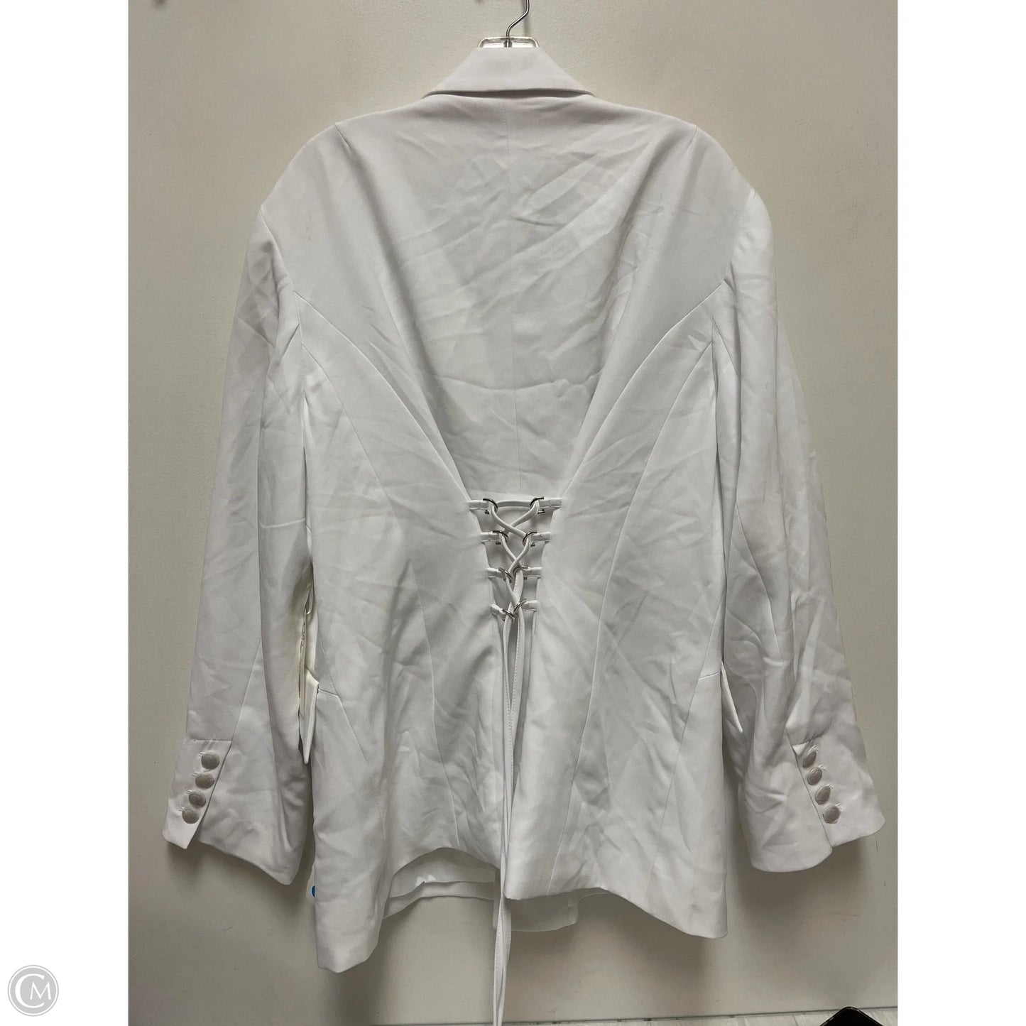 Blazer By Cato In White, Size: 4x
