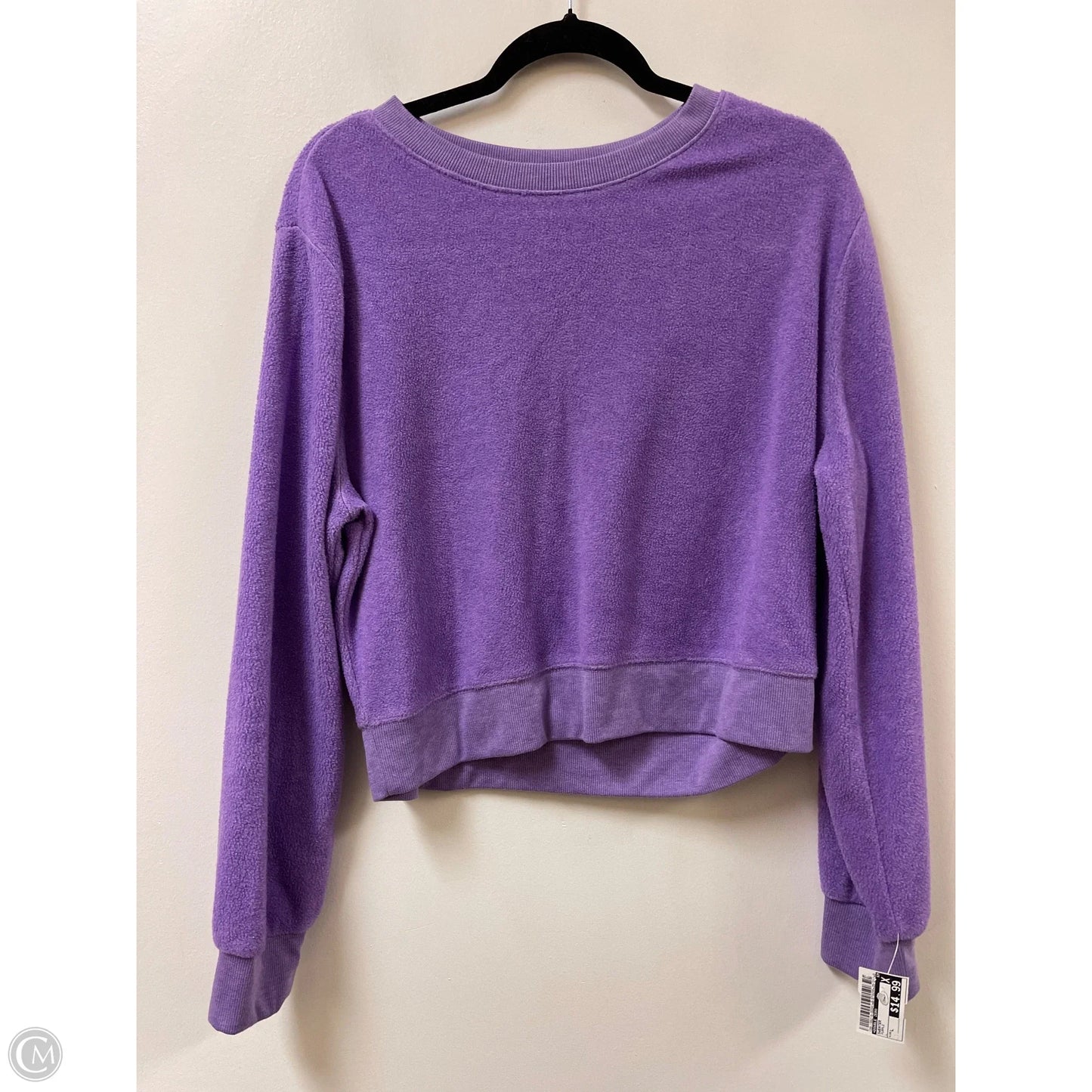 Sweater By Double Zero In Purple, Size: L