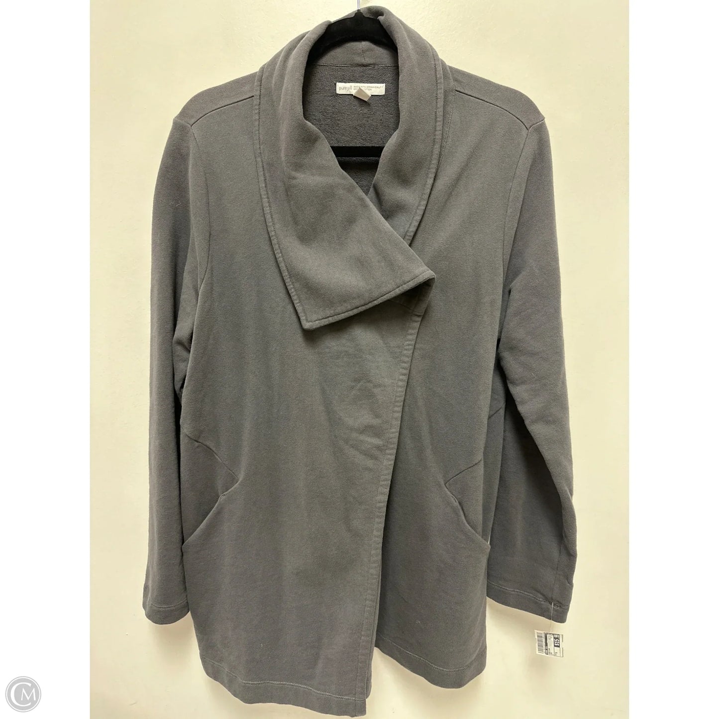 Cardigan By Pure Jill In Grey, Size: M