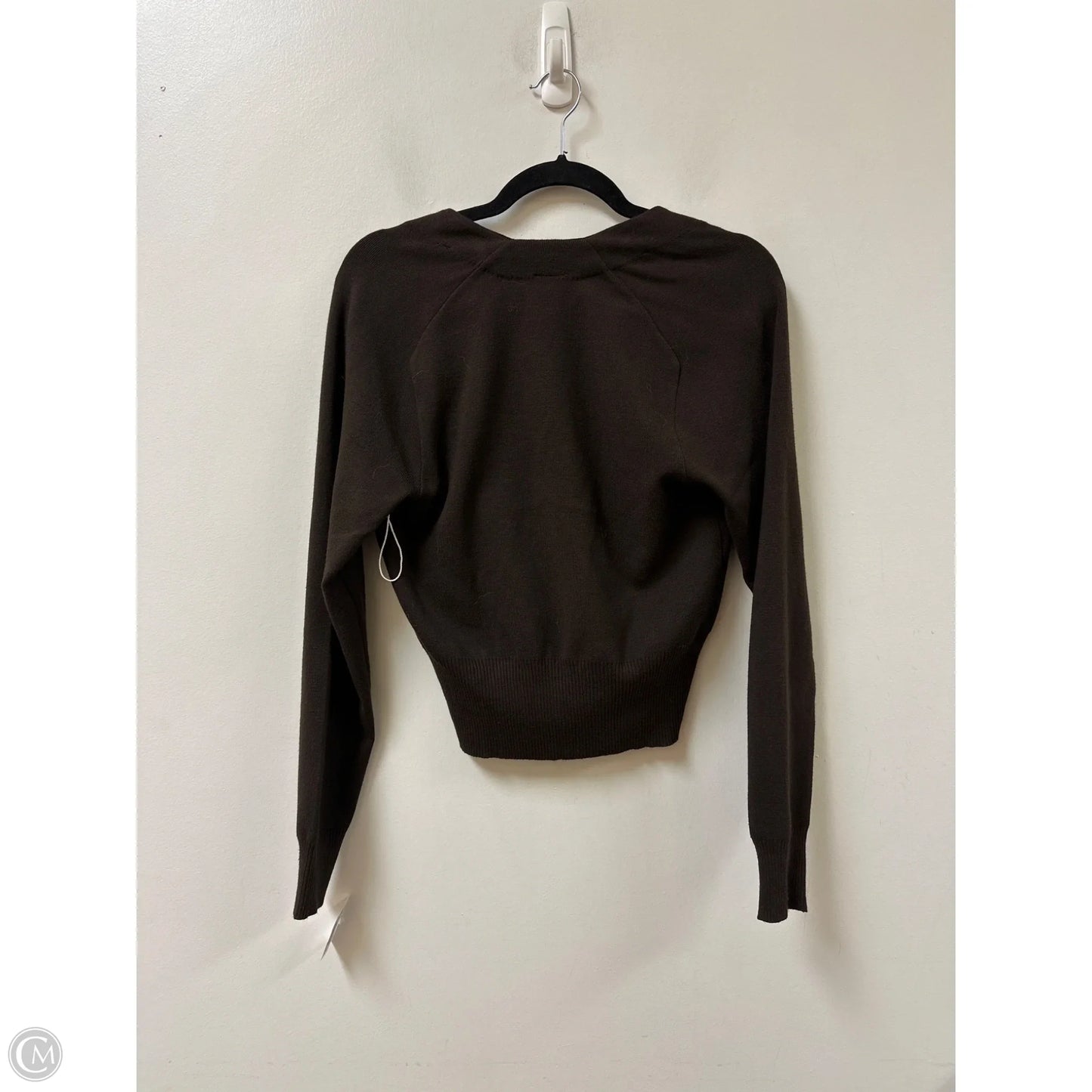 Blouse Long Sleeve By Worthington In Brown, Size: S
