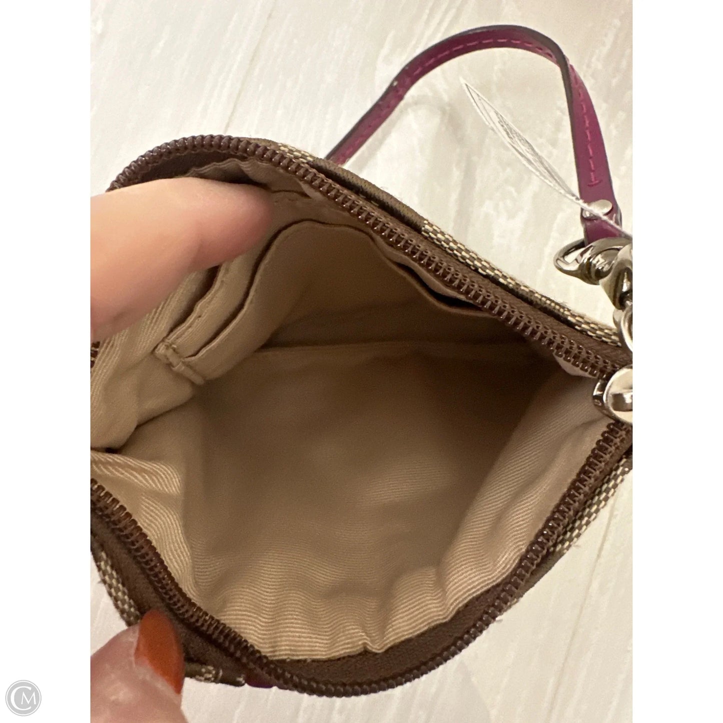 Wristlet Designer By Coach, Size: Small