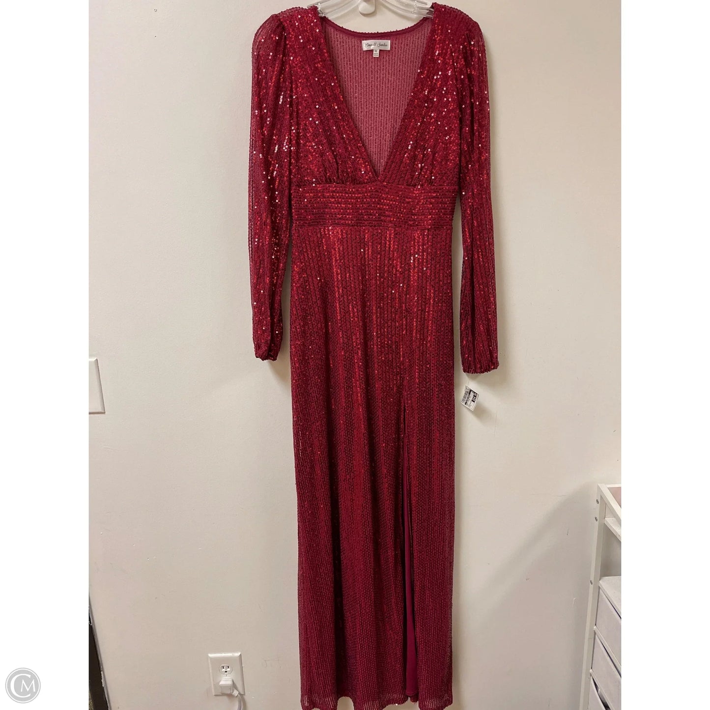 Dress Casual Maxi By Clothes Mentor In Red, Size: M