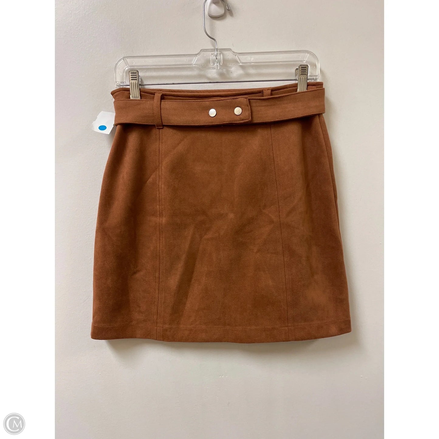 Skirt Midi By Haute Monde In Brown, Size: 8