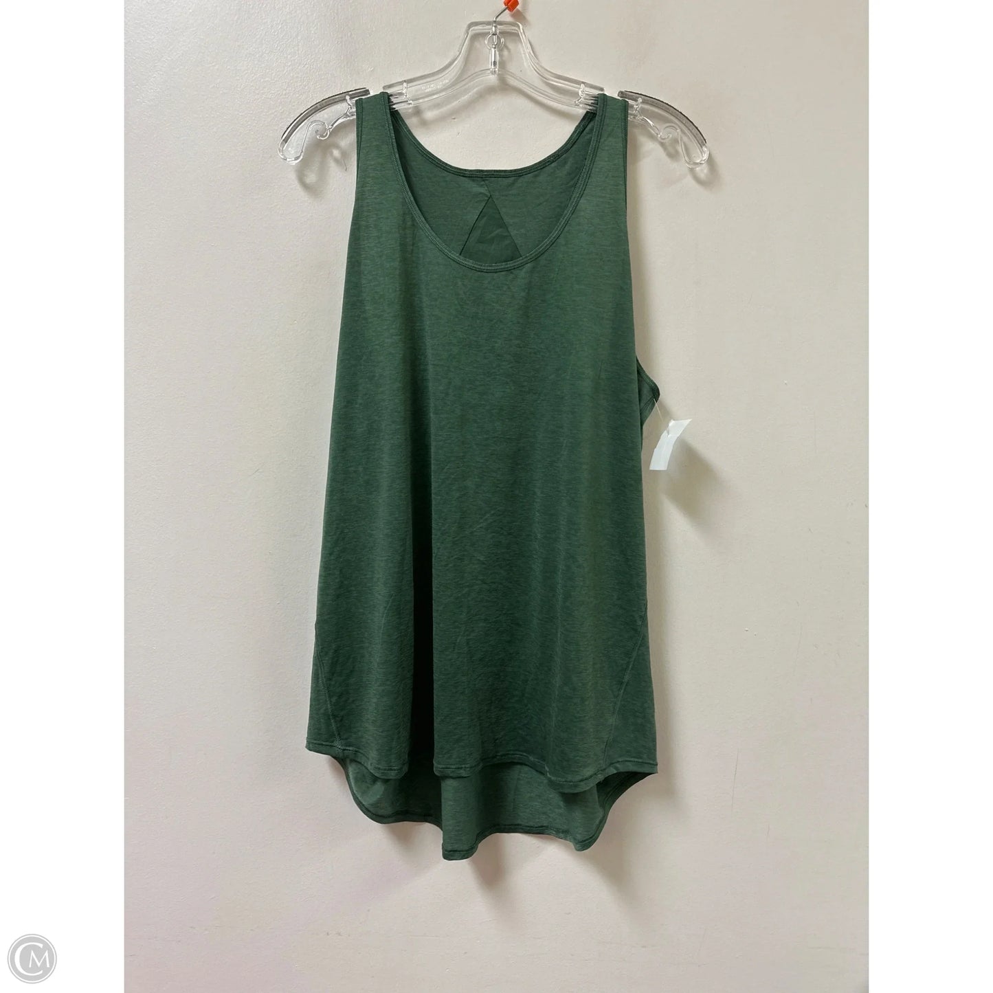 Athletic Tank Top By Lululemon In Green, Size: Xl
