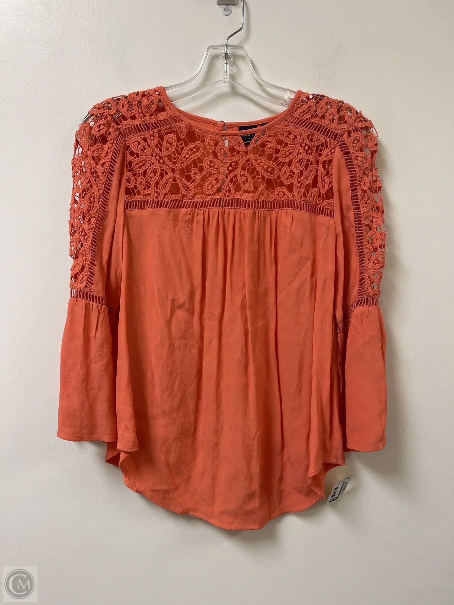 Top Long Sleeve By Kaari Blue Size: Xs