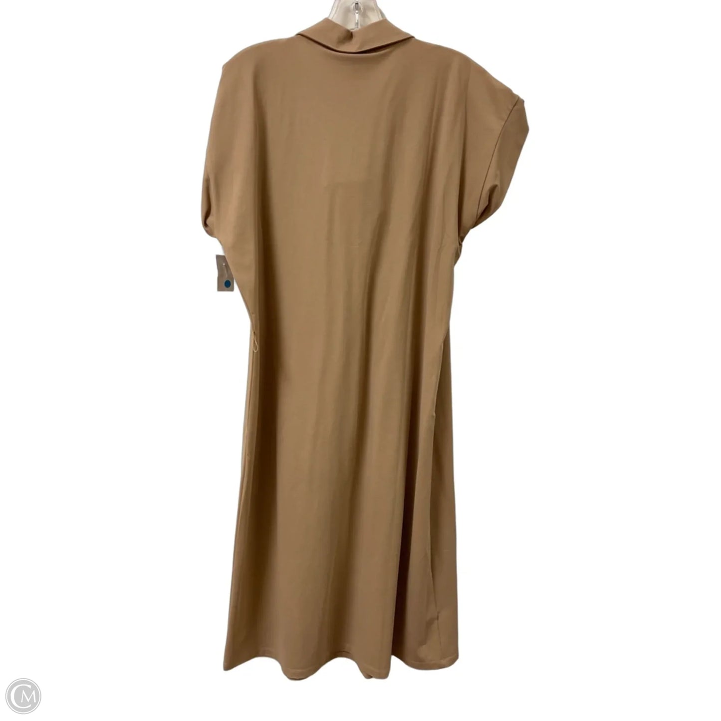 Dress Casual Short By Ann Taylor In Tan, Size: L
