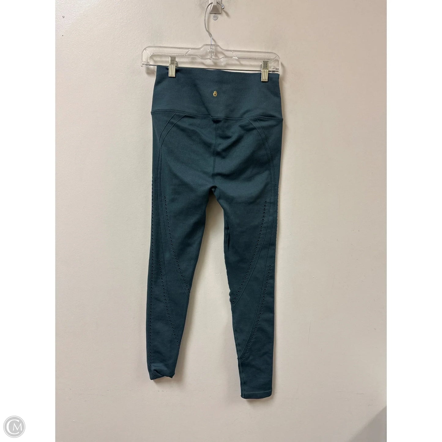 Athletic Leggings By Spiritual Gangster In Teal, Size: L