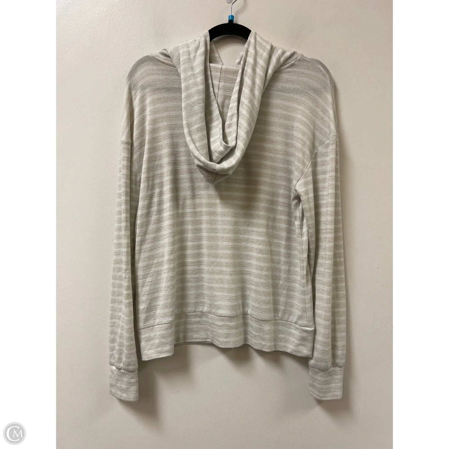 Sweatshirt Hoodie By A New Day In Cream, Size: M