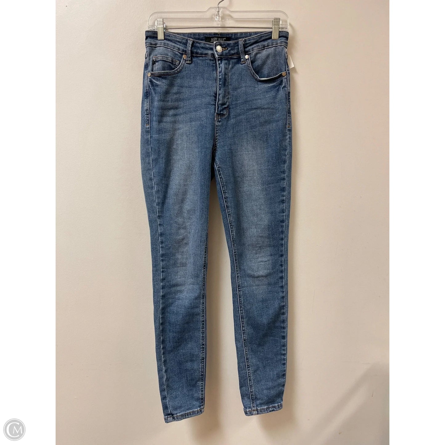 Jeans Skinny By Judy Blue In Blue Denim, Size: 8