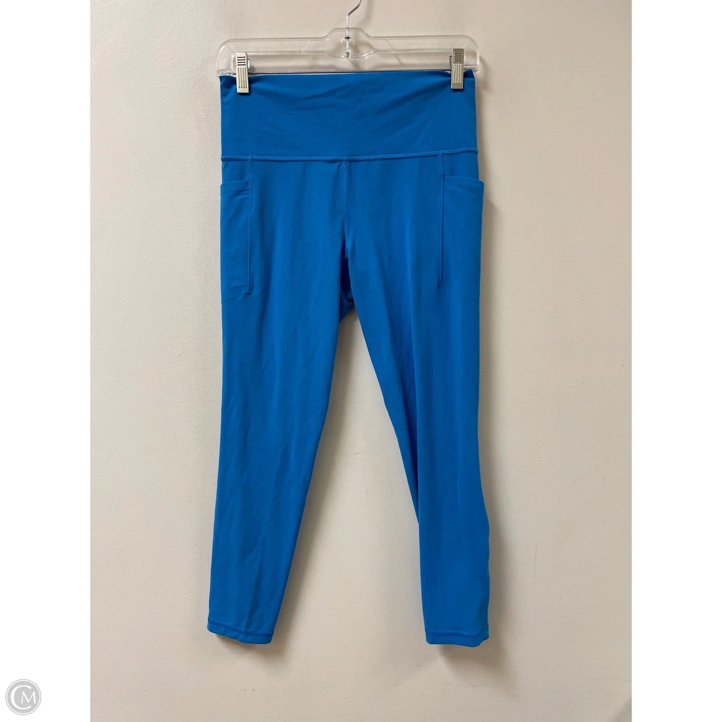 Athletic Leggings Capris By Athleta In Blue, Size: M