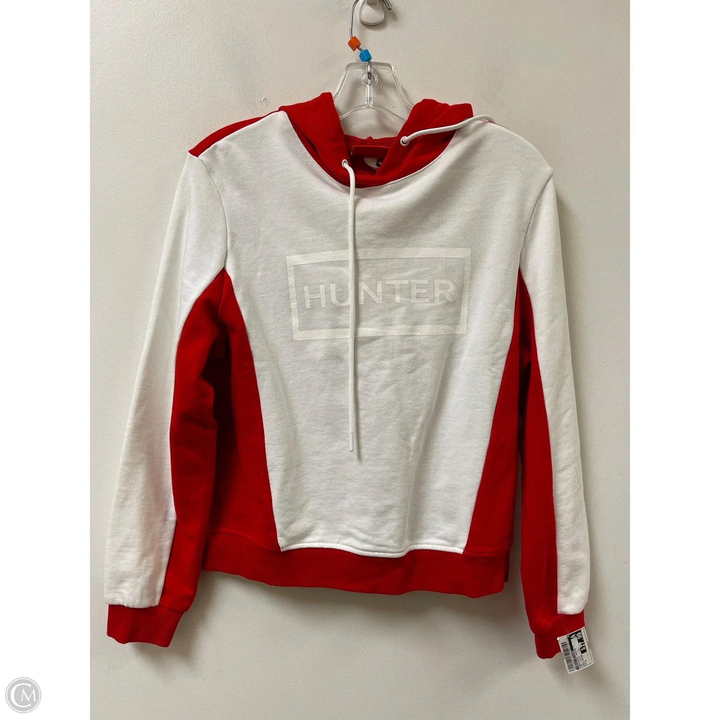 Sweatshirt Hoodie By Target-designer In Red & White, Size: S