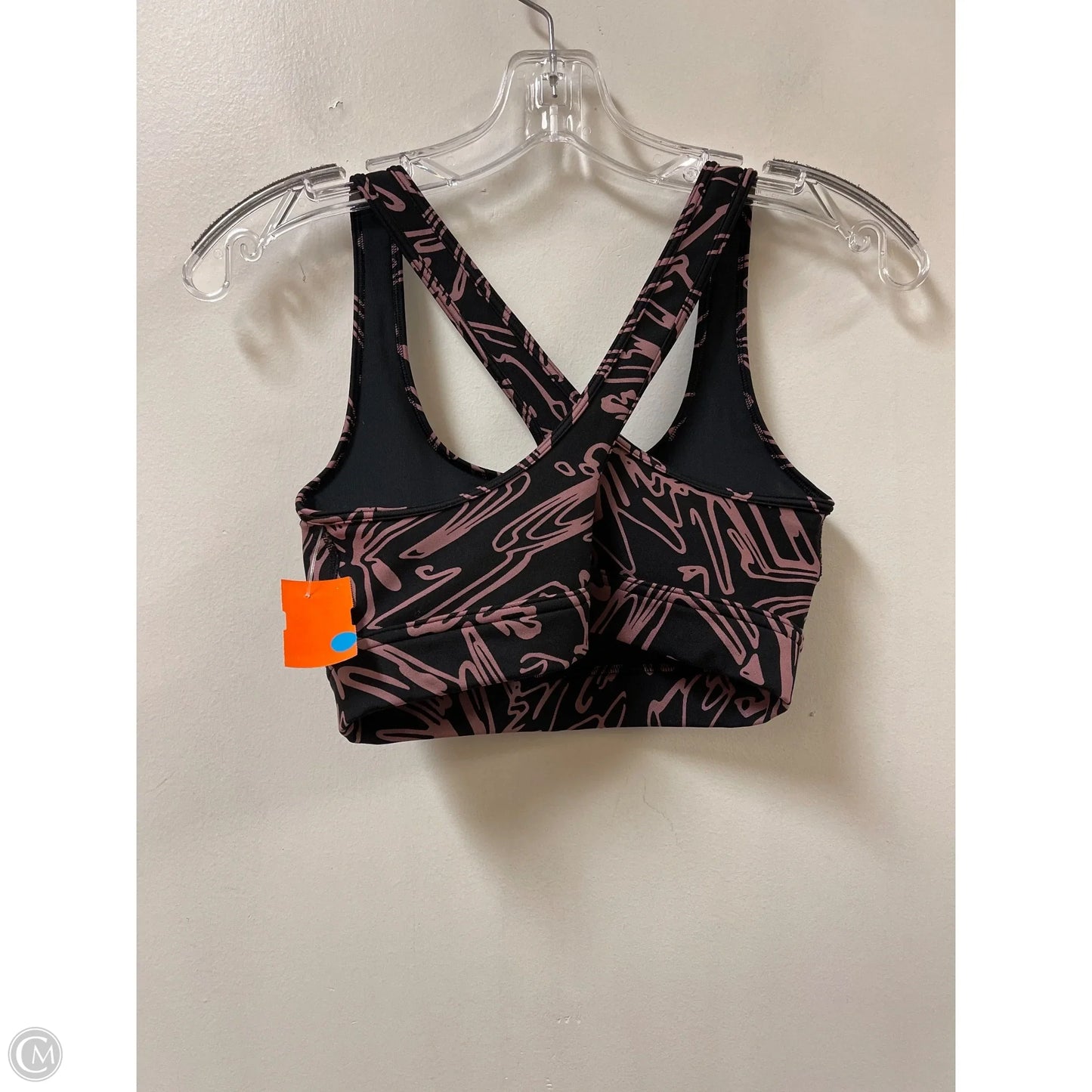 Athletic Bra By Under Armour In Black & Purple, Size: M