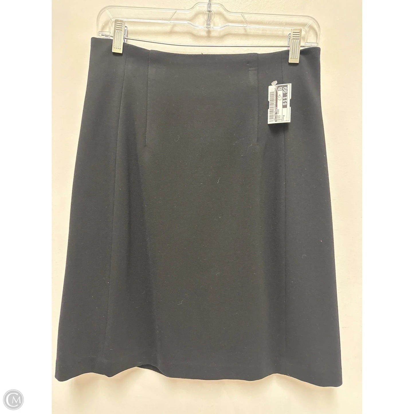 Skirt Midi By Ellen Tracy In Black, Size: 4