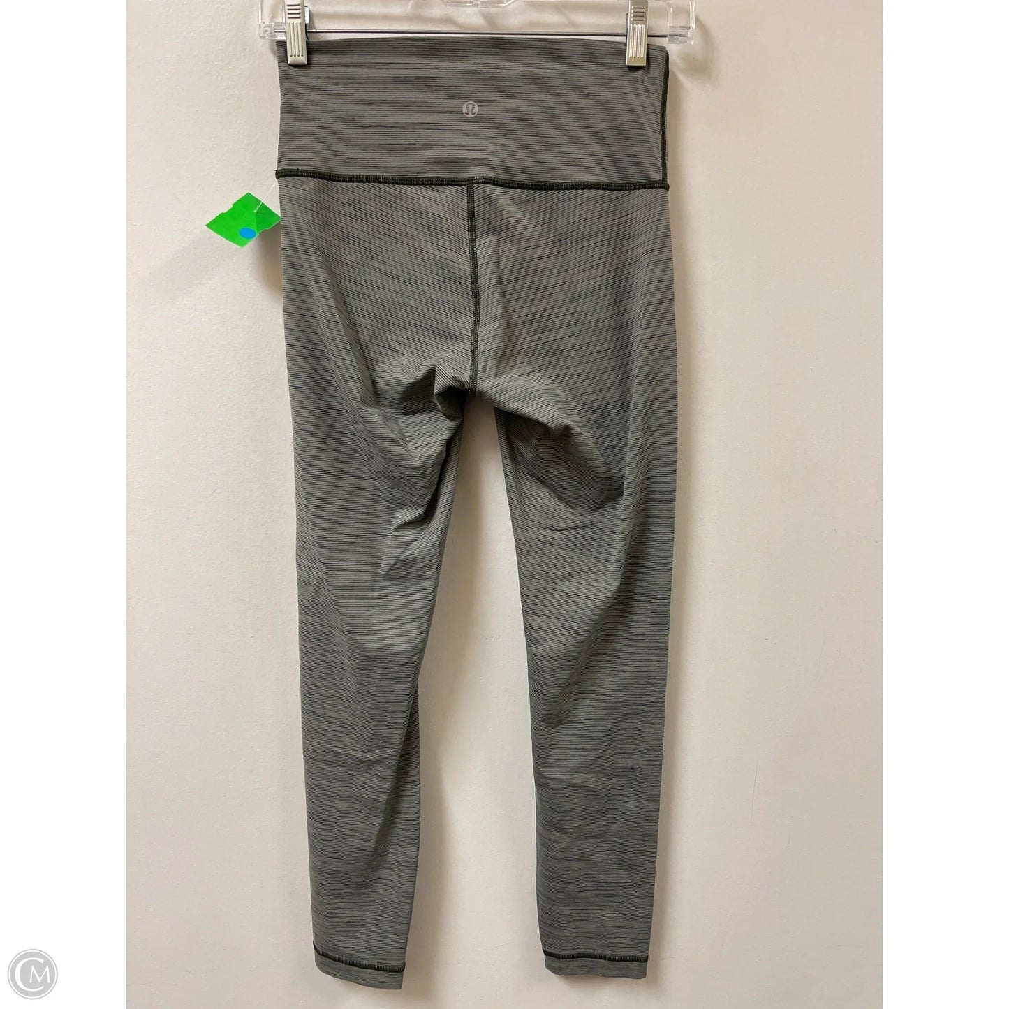Athletic Leggings By Lululemon In Green, Size: 6