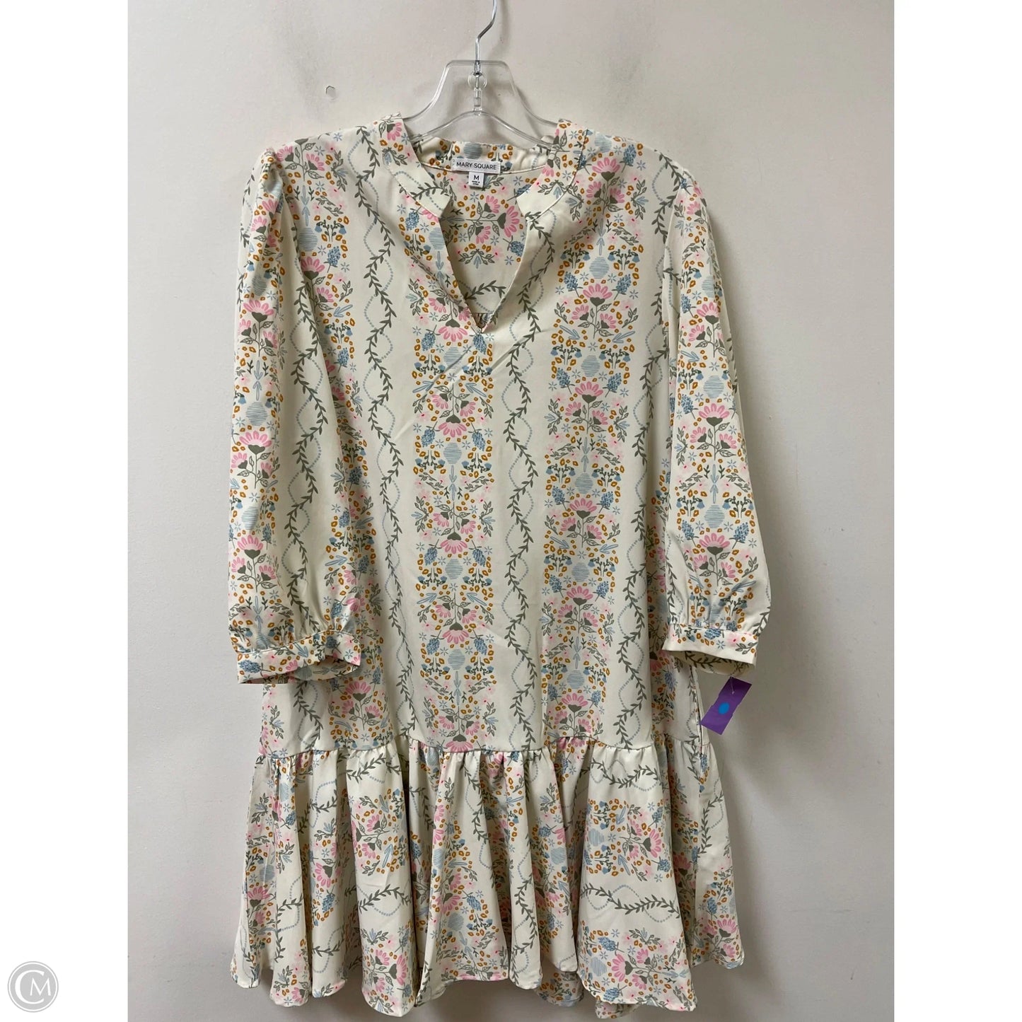 Dress Casual Midi By Mary Square In Floral Print, Size: M