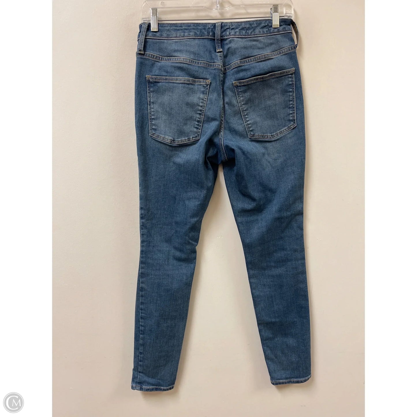 Jeans Skinny By Universal Thread In Blue Denim, Size: 4