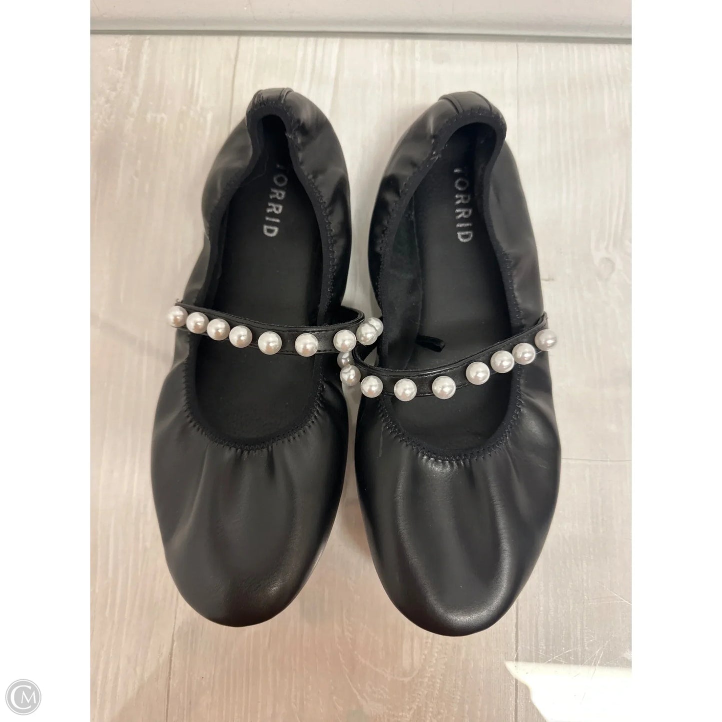 Shoes Flats By Torrid In Black, Size: 9