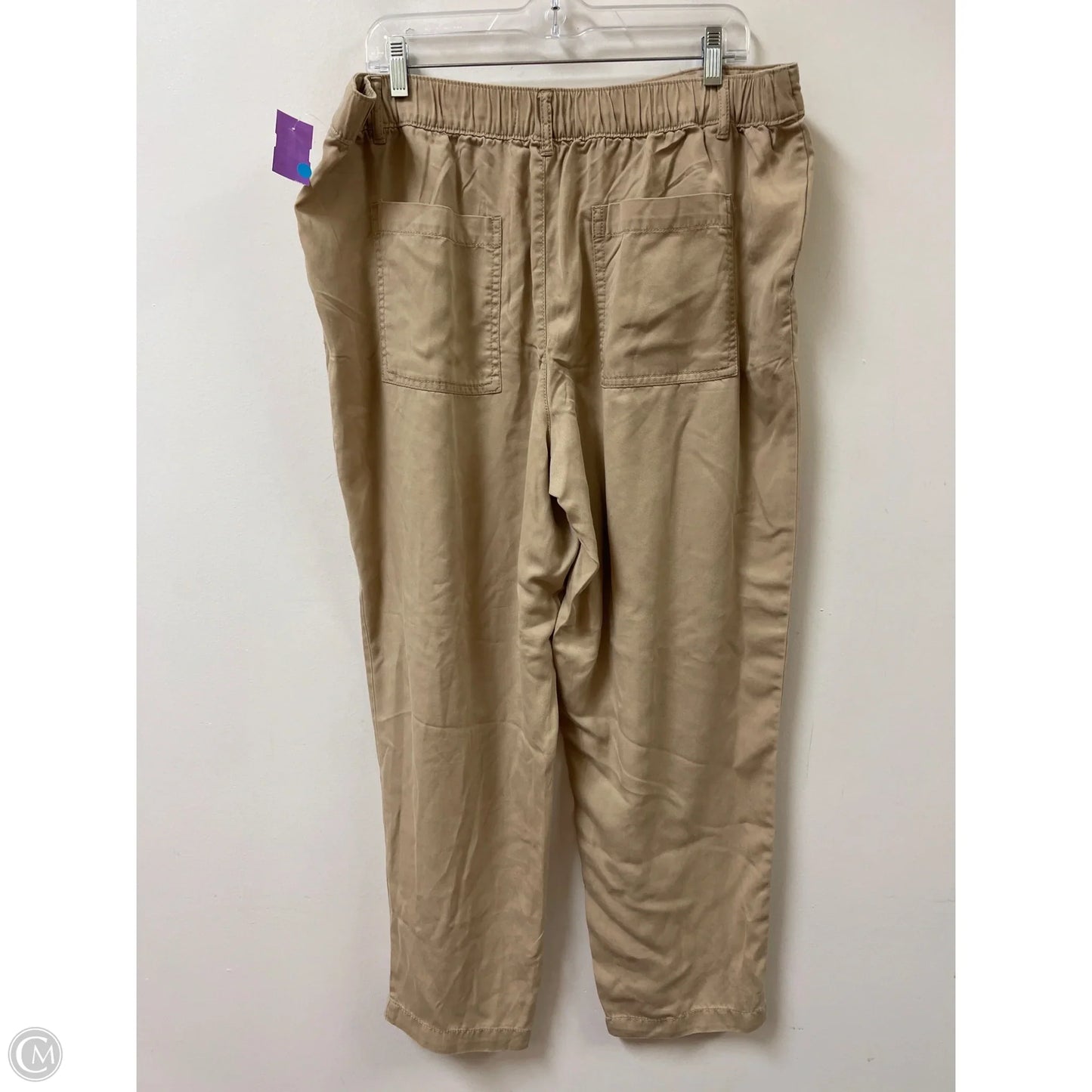 Pants Wide Leg By Loft In Tan, Size: 16