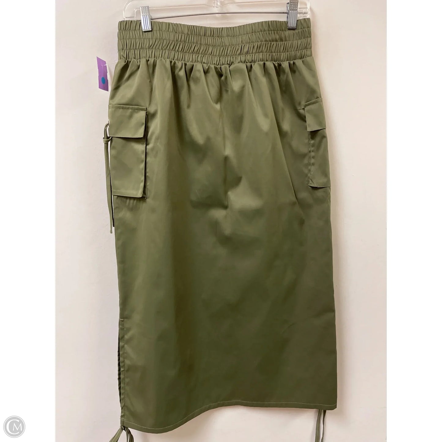 Skirt Maxi By Shein In Green, Size: Xl