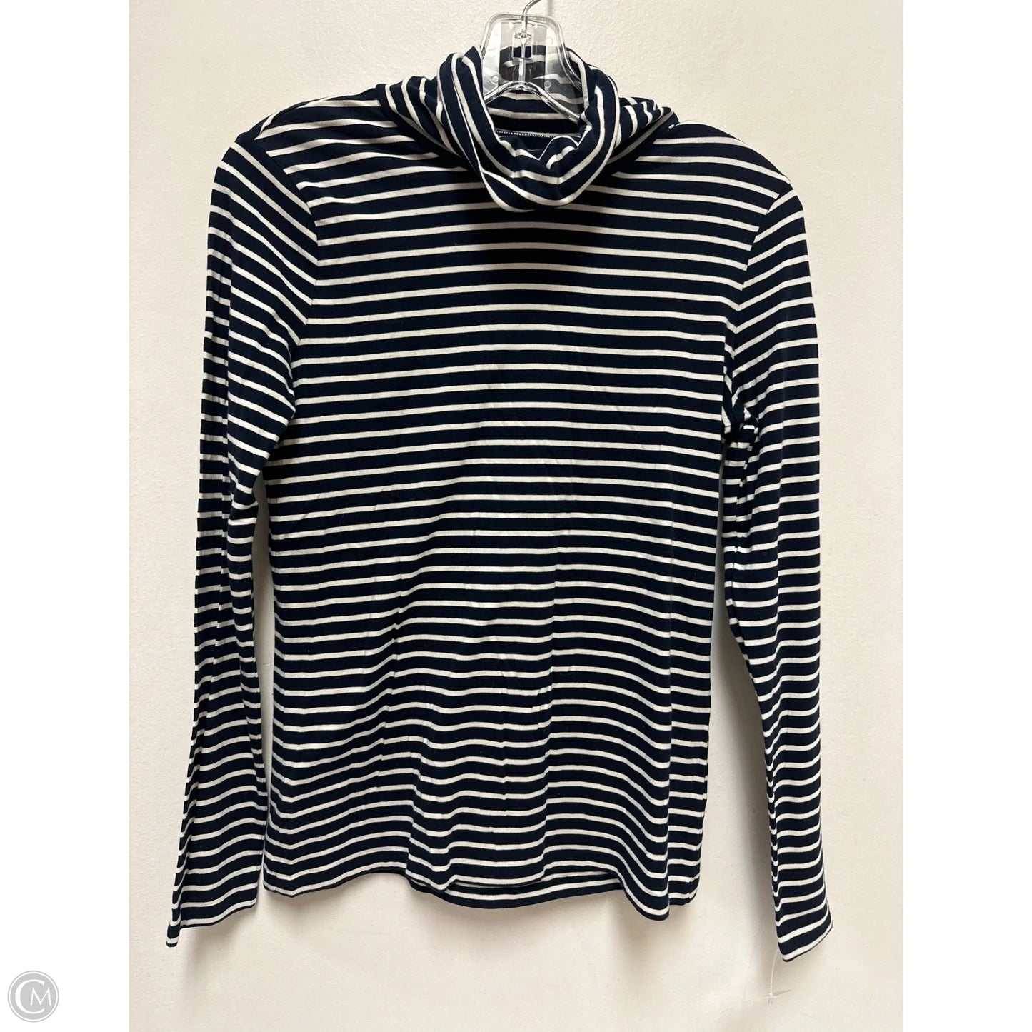 Top Long Sleeve By Talbots In Striped Pattern, Size: Xs
